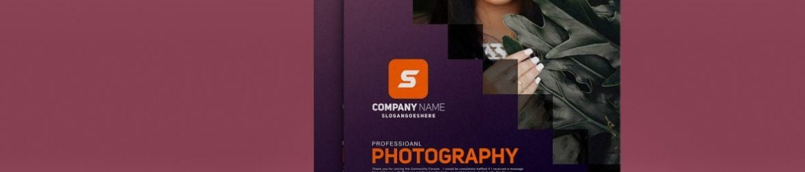 Free Professional Photography Flyer .PSD Template