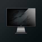 Free PSD Apple Cinema Display
