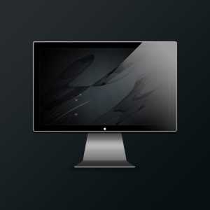 Free PSD Apple Cinema Display