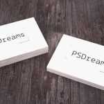 Free PSD Business Card Mockup