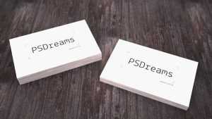 Free PSD Business Card Mockup