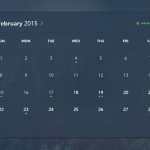 Free PSD Calendar