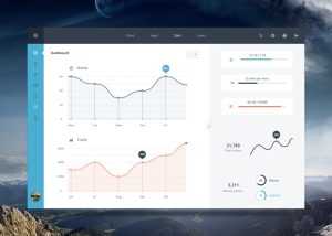 Free PSD Dashboard