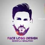 Free .PSD Face Logo Template - Download Grátis Free .PSD Face Logo Template