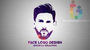 Free .PSD Face Logo Template
