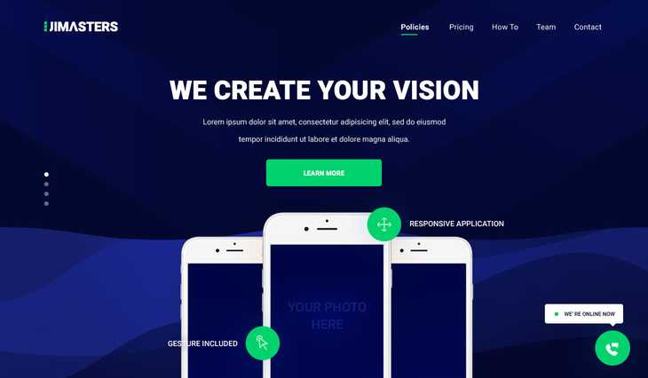 Free PSD Header