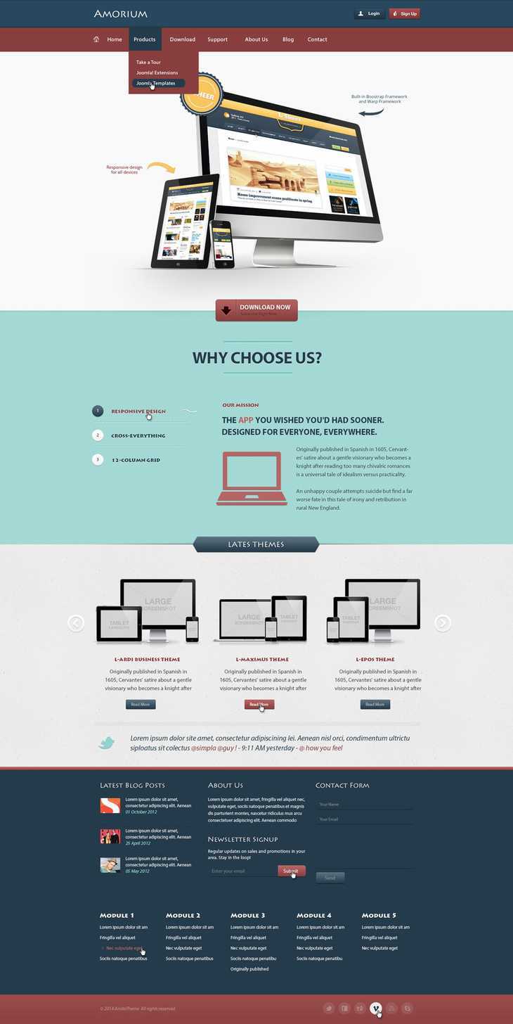 Free PSD Template