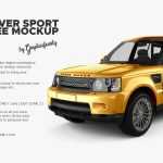 Free Range Rover Sport Mockup