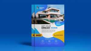 Free Real Estate Property Advertising Flyer Template Design