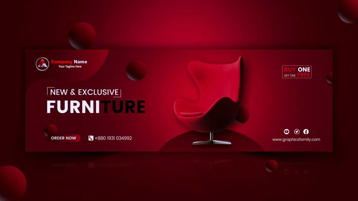 Free Red Sale Banner Design
