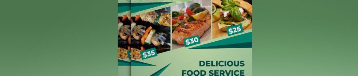 Free Restaurant Brochure Photoshop Mockup Free Restaurant Brochure Photoshop Mockup