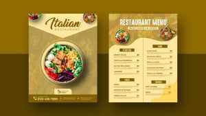 Free Restaurant Menu Design