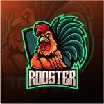 Free Rooster Mascot Logo
