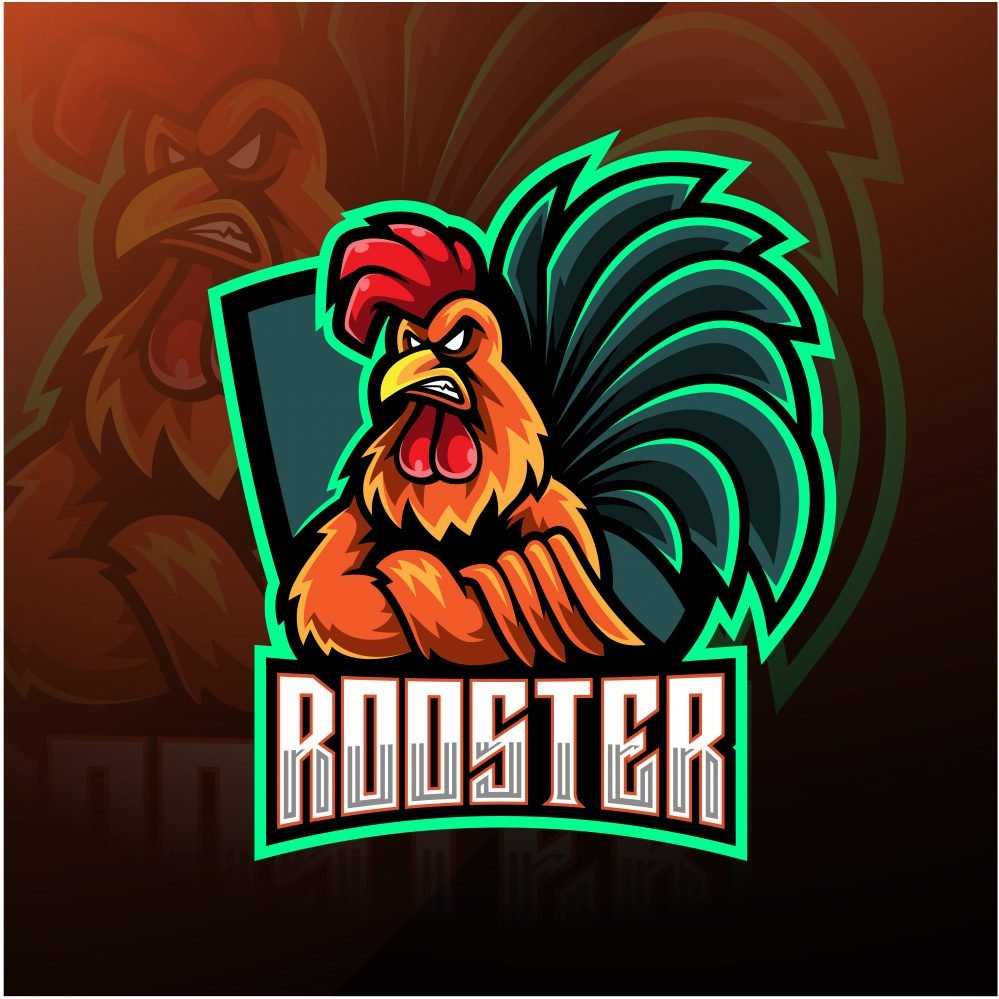 Free Rooster Mascot Logo