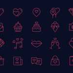 Free Sant Valentines Icon Set