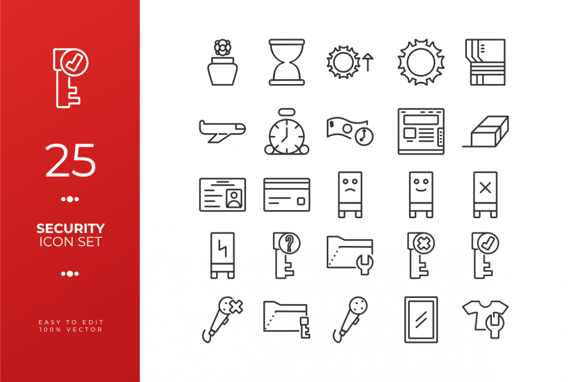 Free Security Icon Set