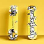 Free Skateboard Mockup PSD - Download Grátis Free Skateboard Mockup PSD
