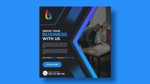Free Social Media Marketing Banner Design
