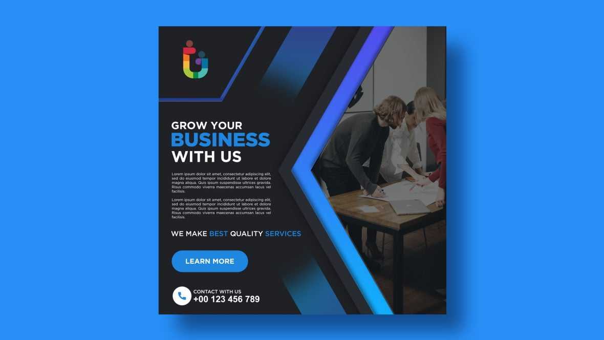 Free Social Media Marketing Banner Design