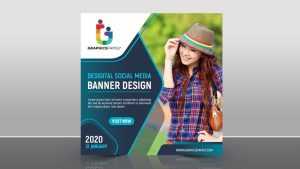 Free Social Media Promotional Banner PSD Template