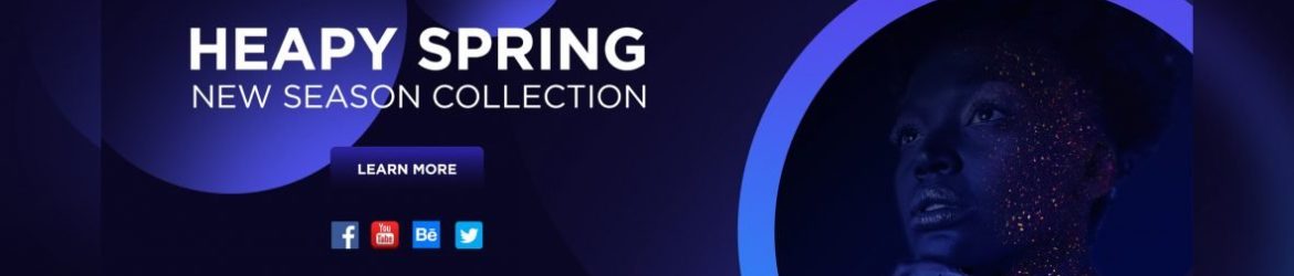 Free Spring Sale Dark Banner Design Free Spring Sale Dark Banner Design