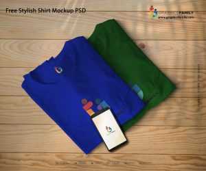 Free Stylish Shirt Mockup PSD