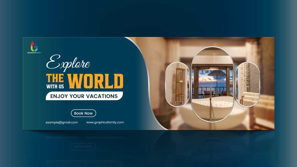 Free Tours & Travel Facebook Cover