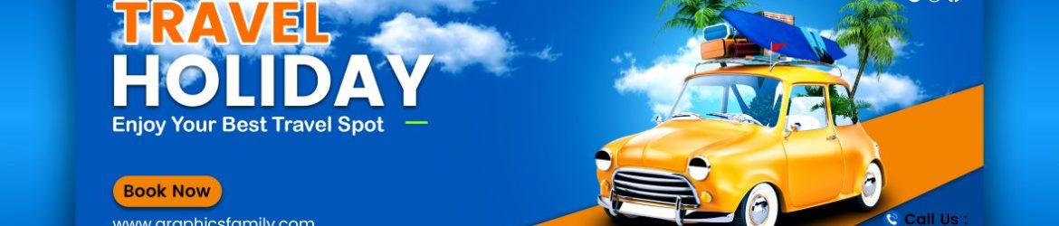 Free Travel Agency Web Banner Design Template Free Travel Agency Web Banner Design Template