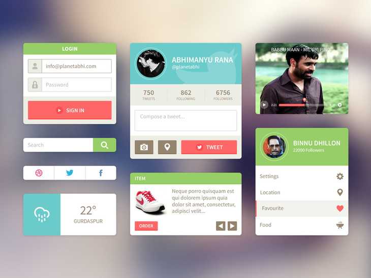 Free UI Kit
