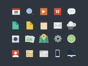Free Vector Flat Icons