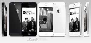 Free Vector iPhone 5 PSD