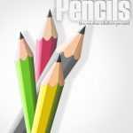Free Vector Pencils PSD