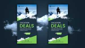 Free Vertical Web Banner Design