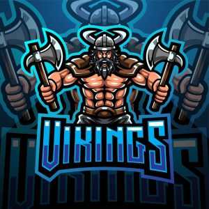 Free Vikings Squad Esports Mascot Template