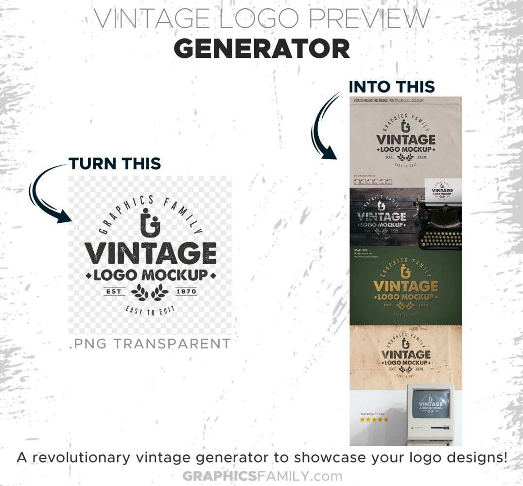Free Vintage Logo Preview Generator
