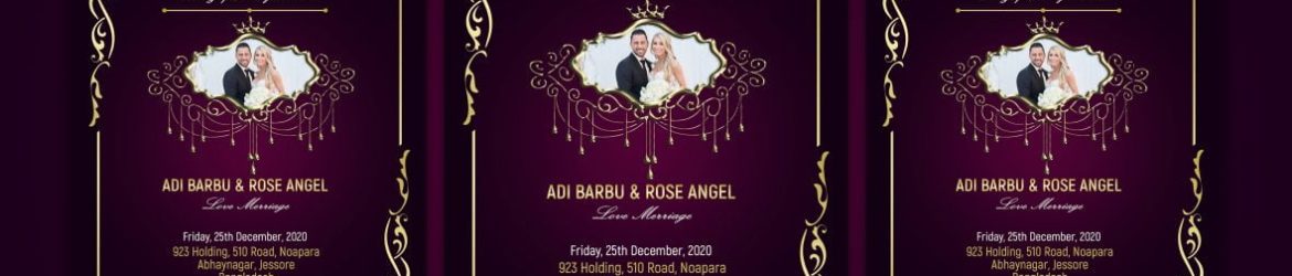 Free Wedding Invitation Card Template