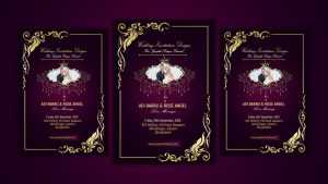 Free Wedding Invitation Card Template