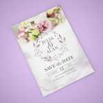 Free Wedding Invitation Mockup