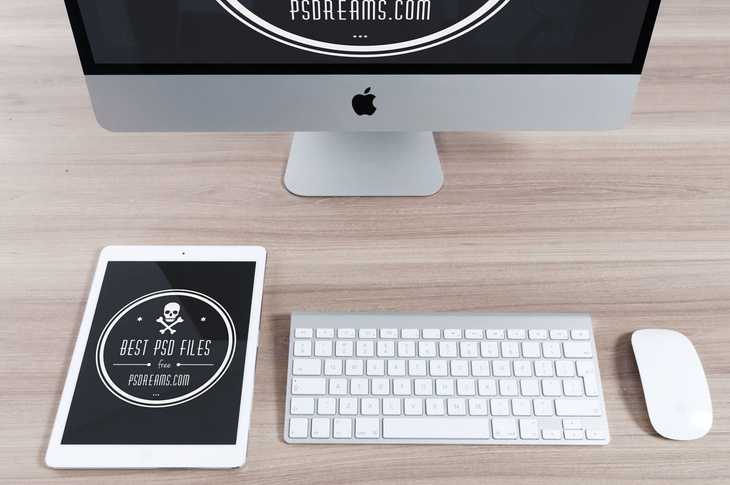 Freelance Workspace Mockup