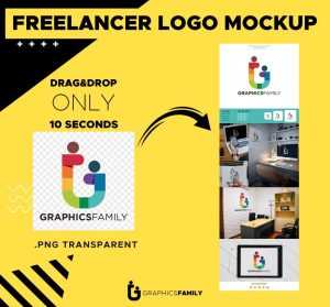 Freelancer Logo Preview Mockup