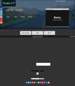 Fresher Landing Page Responsive