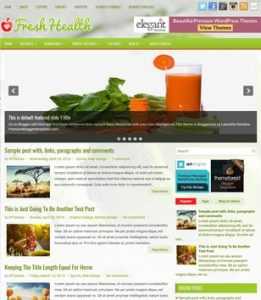 FreshHealth 2 Columns