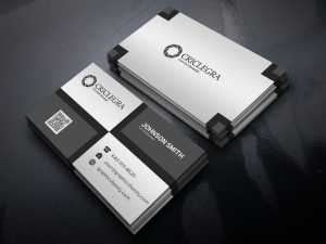 Front End Developer Business Card Design