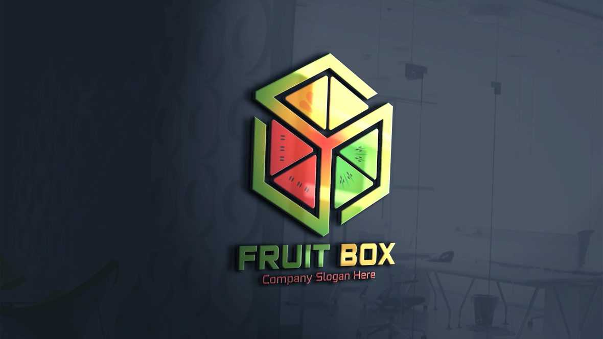 Fruit Box Logo Template