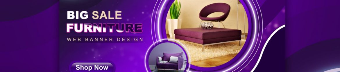 Furniture Promotional Banner Template Design