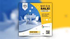 Furniture Sale Instagram Post Design