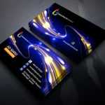 Futuristic Business Card Design - Download Grátis Futuristic Business Card Design