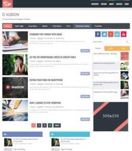 G Vusion Responsive