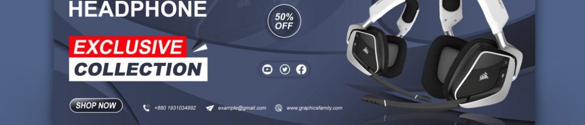 Gadget Banner Design Template