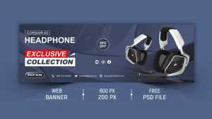 Gadget Banner Design Template
